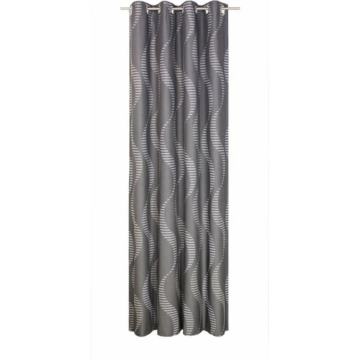 Wirth Vorhang Lupara (1 St), Ösen, blickdicht, Jacquard – Bild 1
