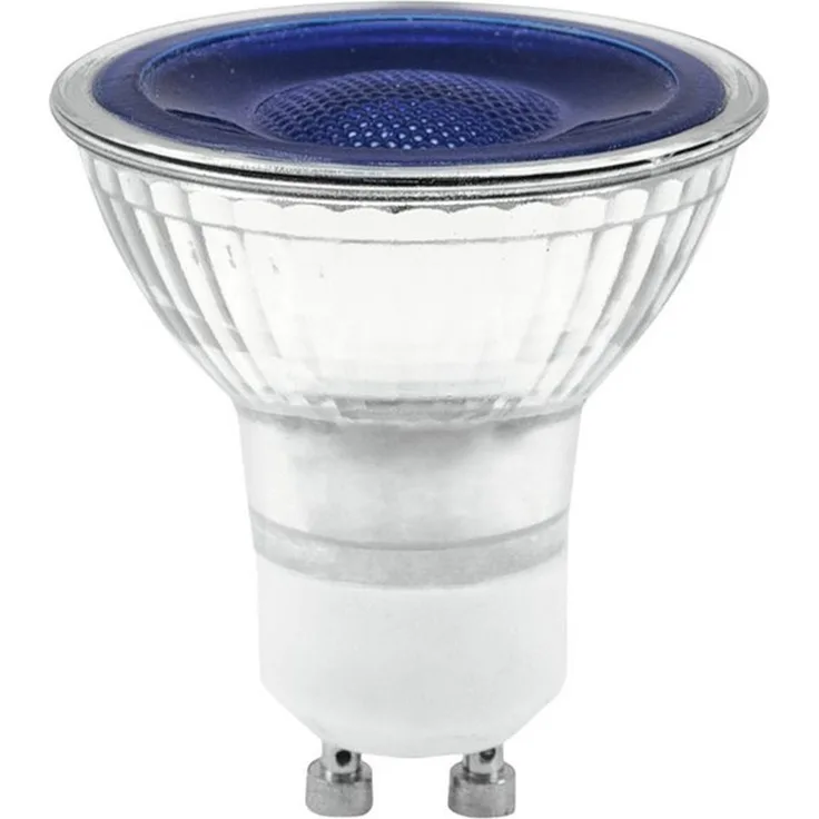 OMNILUX GU-10 230V LED SMD 7W blau