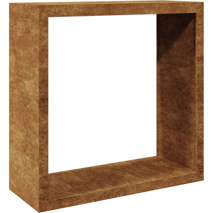 vidaXL Brennholzregal 100x40x100 cm Wetterfester Stahl 850974 – Bild 1