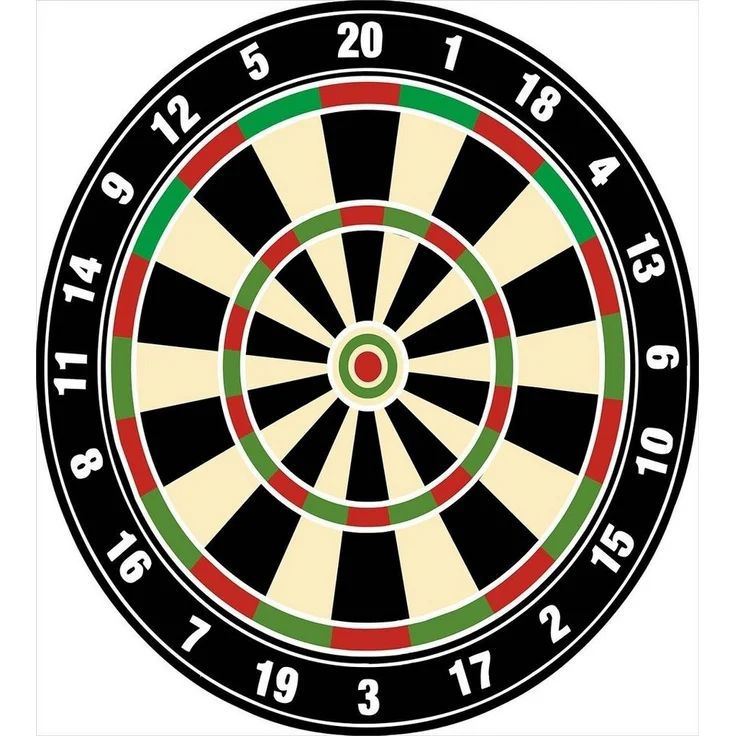 Abakuhaus Bettwäsche Milbensicher Allergiker geeignet mit Kissenbezug, Microfaser, Sport Dart Board Lifestyle – Bild 2
