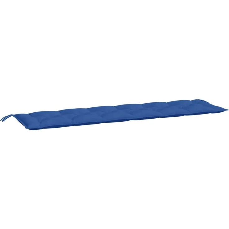 vidaXL Gartenbank-Auflagen 2 Stk. Blau 200x50x7 cm Oxford-Gewebe 361745 – Bild 4