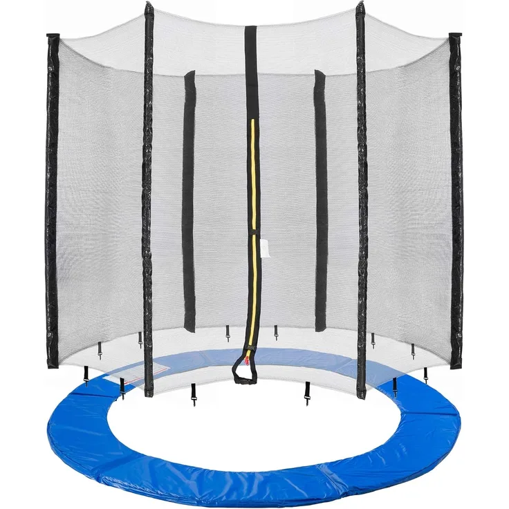 Arebos Trampolinnetz + Randabdeckung 244, 305, 366, 396, 430, 460 und 490 cm (Set, Randabdeckung + Netz 244 cm), 244 cm