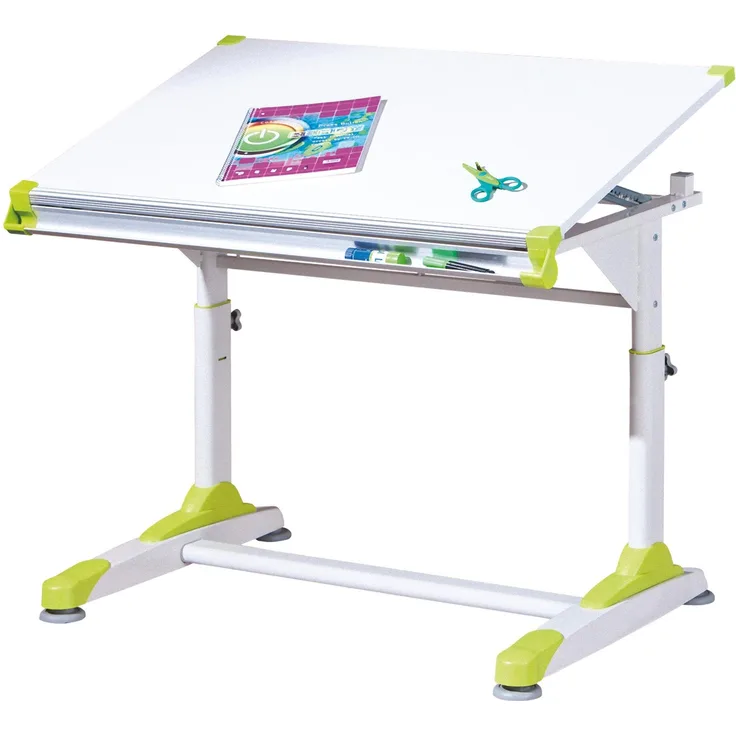 Schreibtisch Color Weiss Tisch Bürotisch Computertisch Büro Arbeitszimmer PC