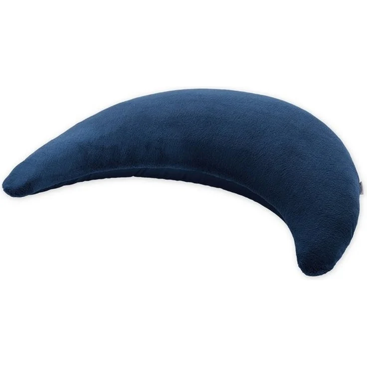 Theraline Plüschmondbezug Bezug für Mondkissen 140x27 cm Dunkelblau – Bild 3