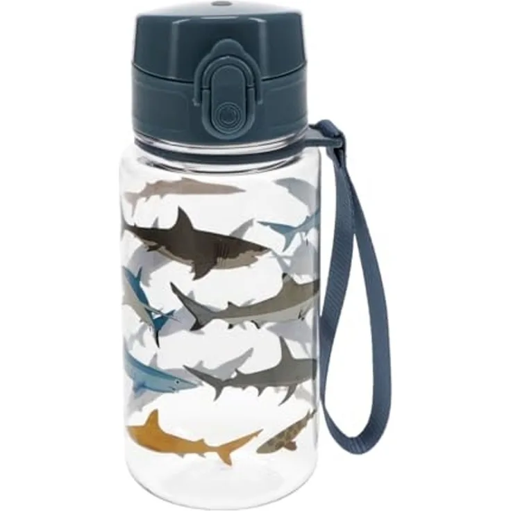 Rex London Trinkflasche Kindertrinkflasche 450ml Sportverschluss Wasserflasche