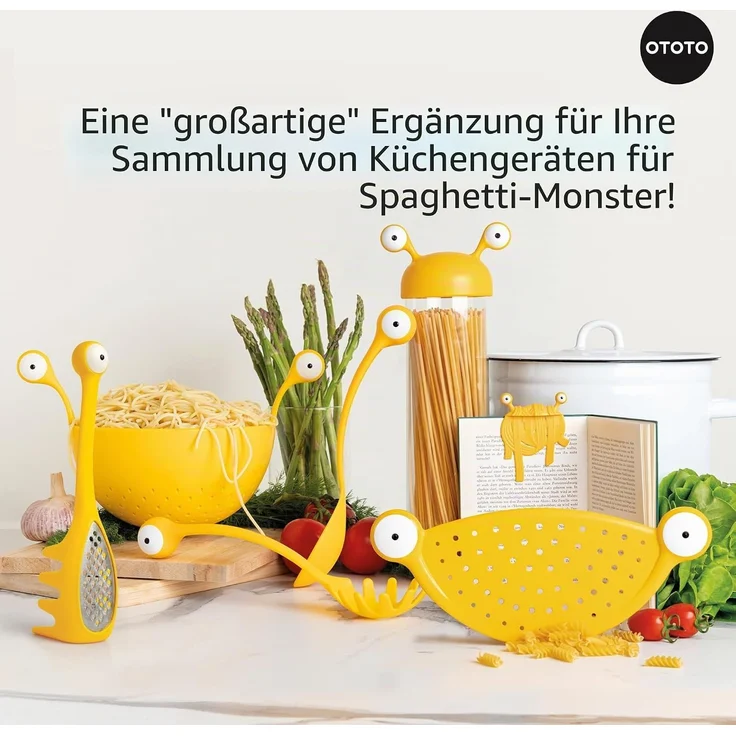 OTOTO Multi Monster Nudellöffel & Reibe – Bild 8