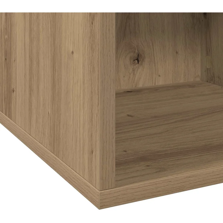 vidaXL Vinyl Album Box Artisan-Eiche 37 x 36,5 x 38 cm Holzwerkstoff 8012856 – Bild 7