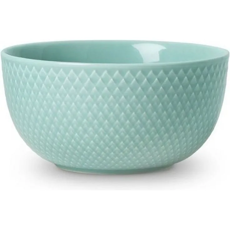 Lyngby Porcelæn Schale Ø13 cm Rhombe Color Mix & Match aus Porzellan, Mint