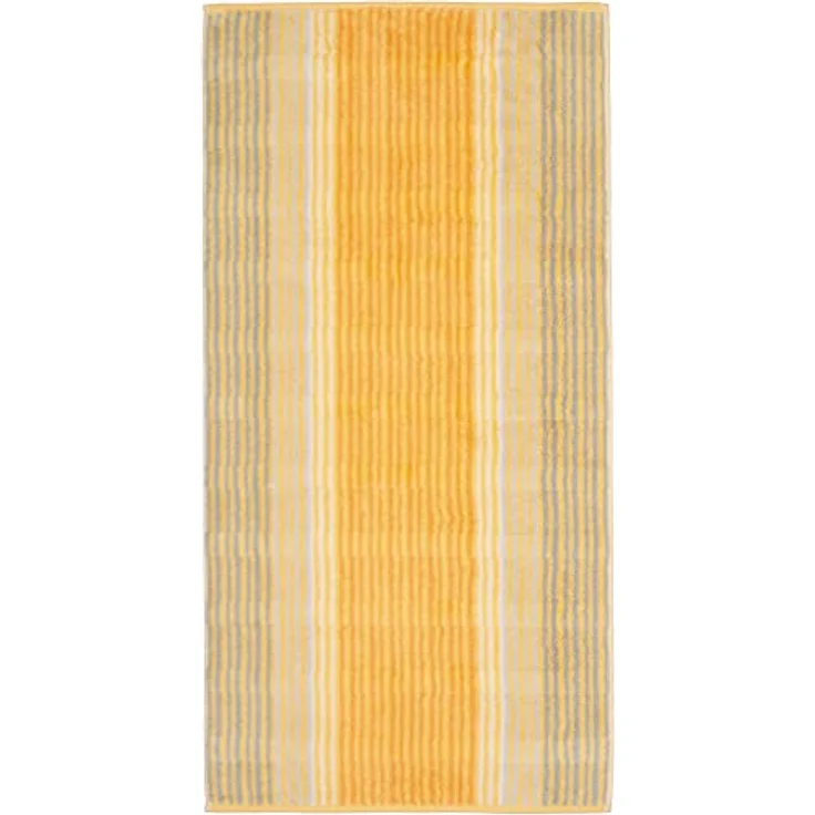 Cawö Duschtuch NOBLESSE CASHMERE BL 80x150 cm gelb Badetuch Handtuch Handtücher Saunatuch Strandtuch – Bild 2