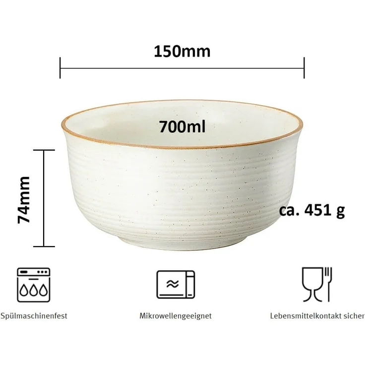 Thomas Schüssel 15cm Nature | Farbauswahl : Ocean – Bild 4