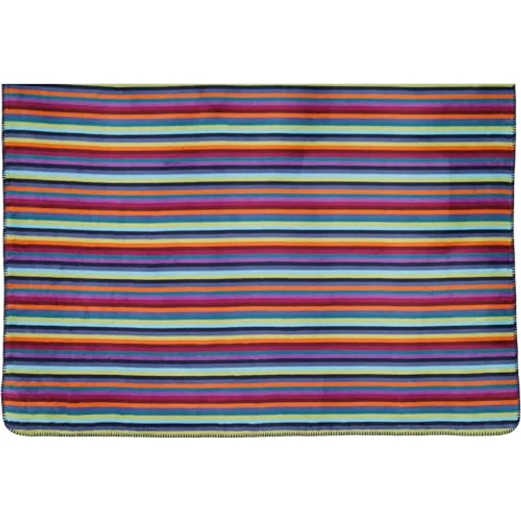 Cawoe Wohndecke Lifestyle, Mehrfarbig, 150x200 cm, handgenäht mit Häkelsaum, Made in Germany – Bild 2