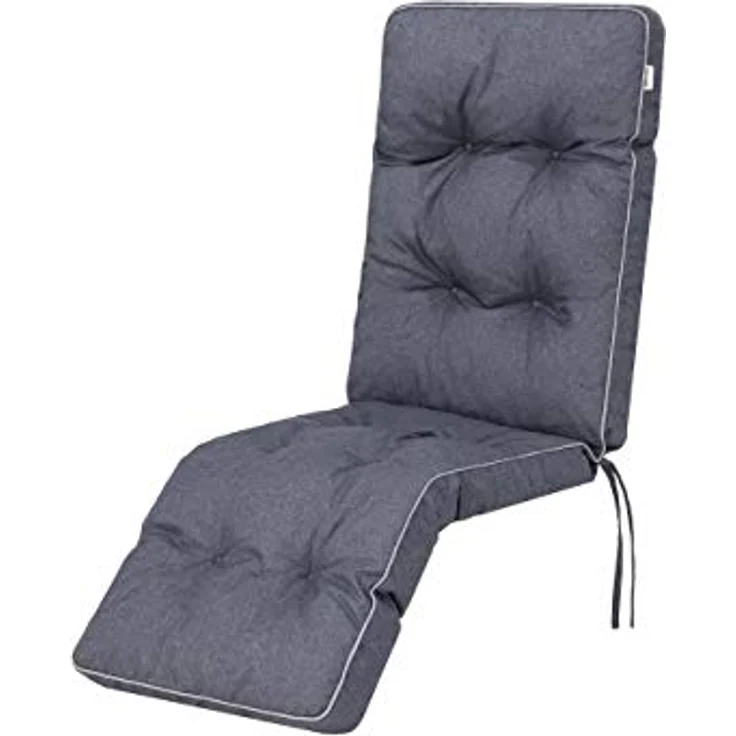 Bjird Liegenauflage Auflage für Liegestuhl 160x50x8, extra dicke Polsterauflage für klappbare Gartenliege/Sonnenliege – Bild 3