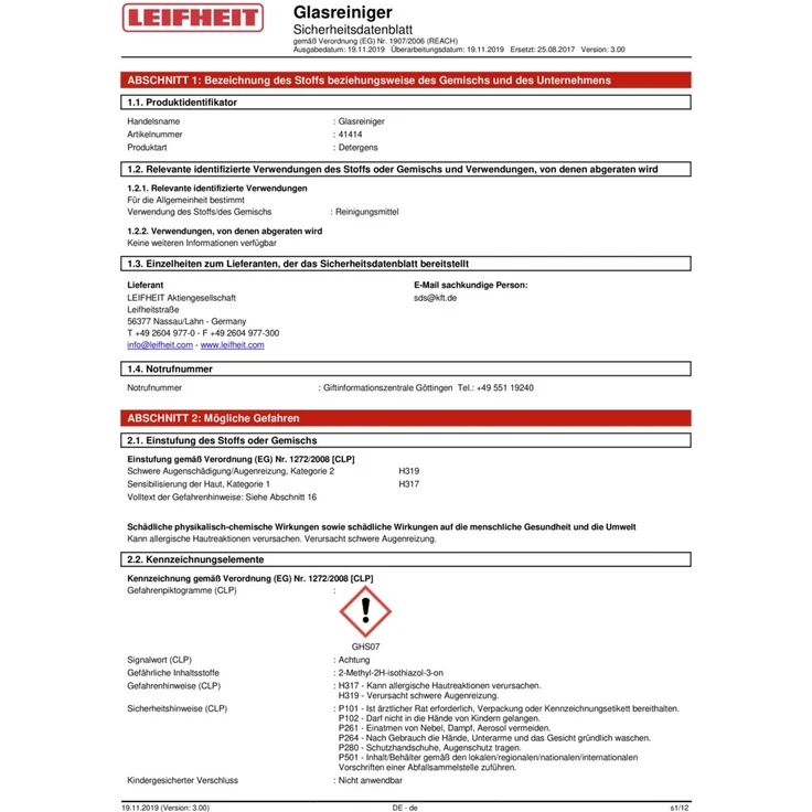 Glasreiniger 1000ml – Bild 11