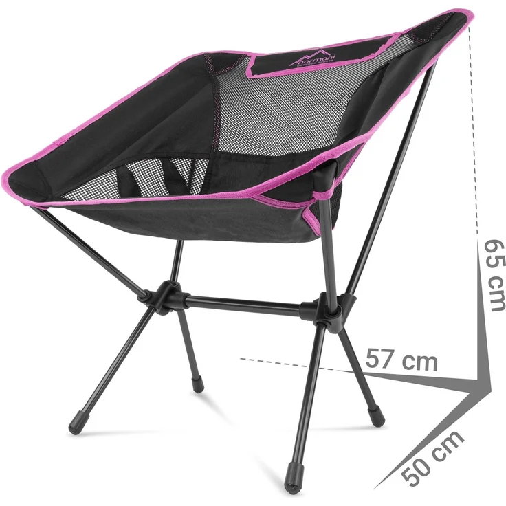 normani Campingstuhl Ultraleichter Campingstuhl Moak, Campingstuhl Angelstuhl - Gartenstuhl bis zu 135 kg – Bild 2
