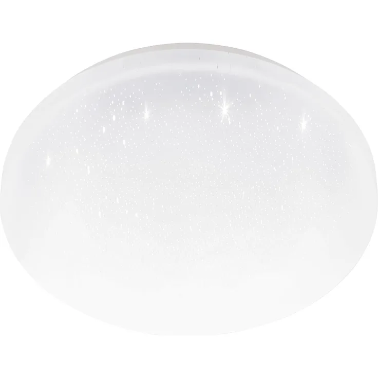 Eglo 75504 BEST CHOICE Deckenleuchte POGLIOLA-S Stahl weiss LED 12W 4000K H:5. 5cm Ø26cm