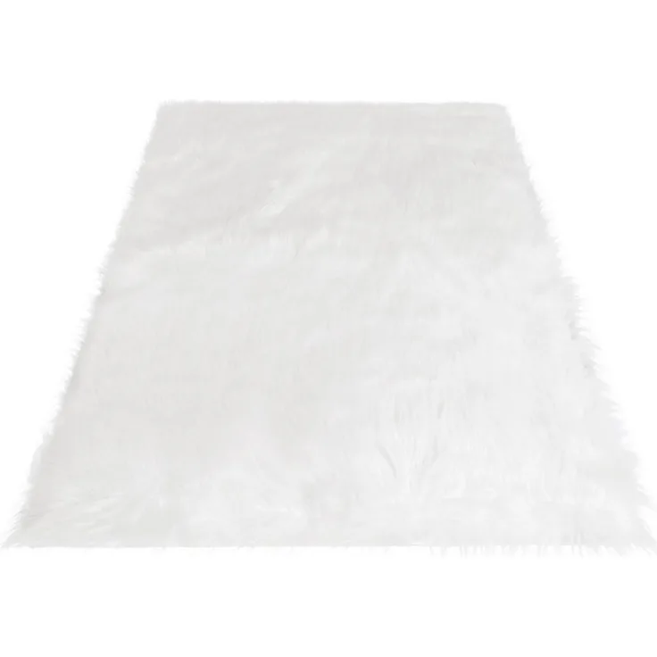 OTTO home Hochflor-Teppich Valeria, Fellteppich, kuschelig, flauschig, rechteckig, Höhe: 60 mm, Kunstfell, weiche Teppiche, Wohnzimmer, Schlafzimmer, Esszimmer
