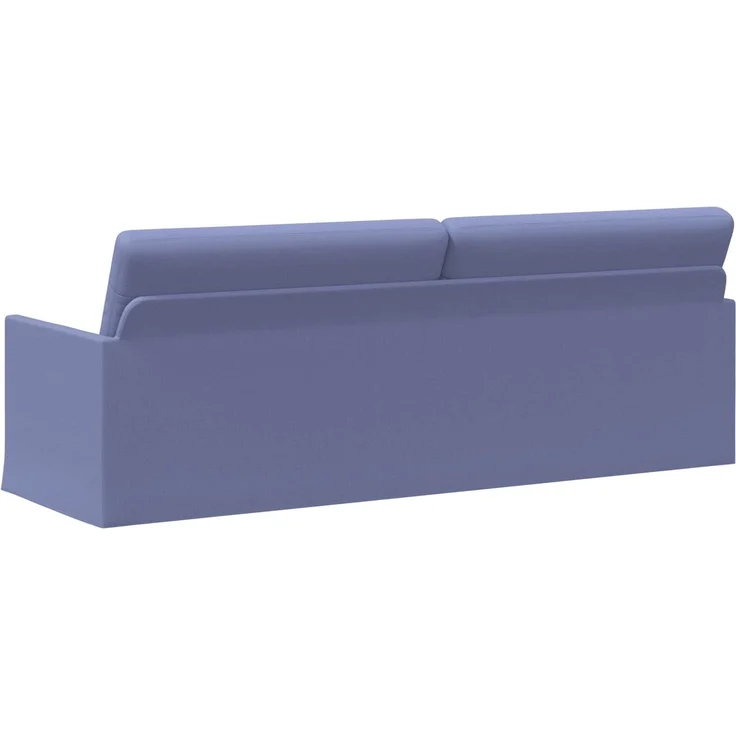 vidaXL 3-Sitzer Sofa Jeans blau 220 x 81 x 82 cm Stoff 42041151 – Bild 4