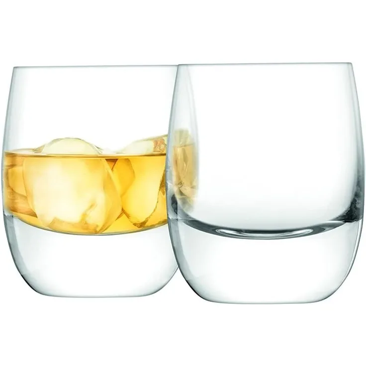 LSA International Bar Whisky Gläser 275 ml klar Set mit 2 Stück.