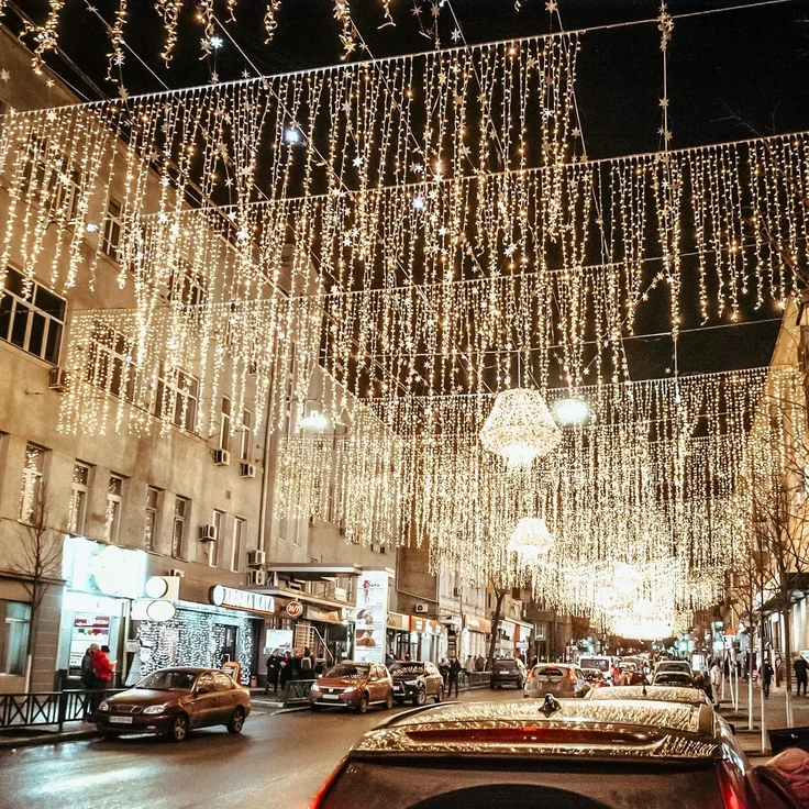 SALCAR 6x1 m Eisregen LED Lichtervorhang Außen Innen, 300er LED Lichterkette Fenster Weihnachten, Weihnachtsbeleuchtung Hängend mit 9 Modi und Memory-Funktion, Warmweiß – Bild 6