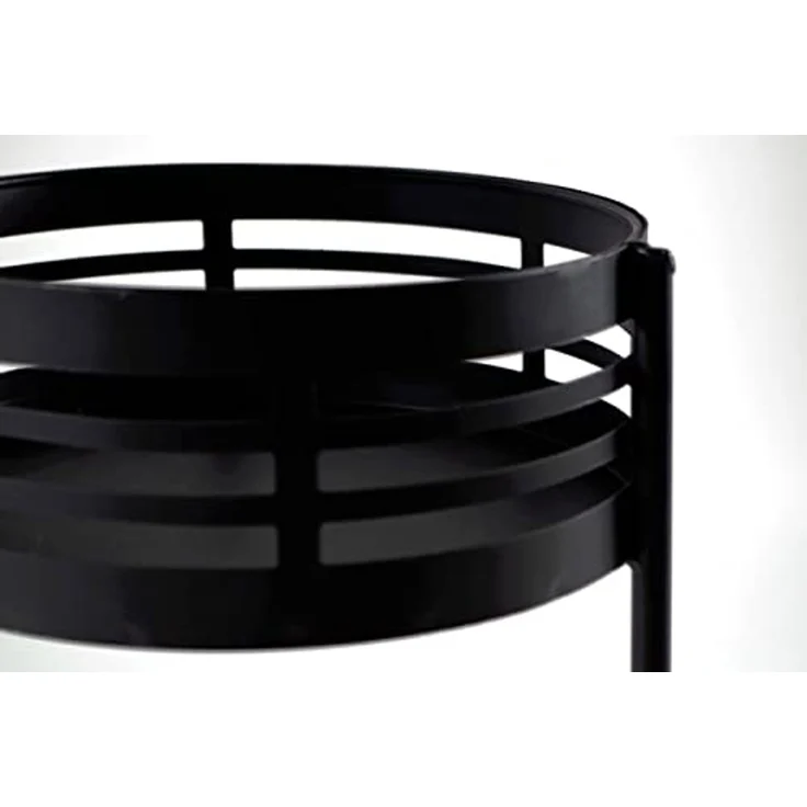 Kobolo Blumenständer Pflanzenständer Blumentreppe - schwarz - Metall (1 St) – Bild 7