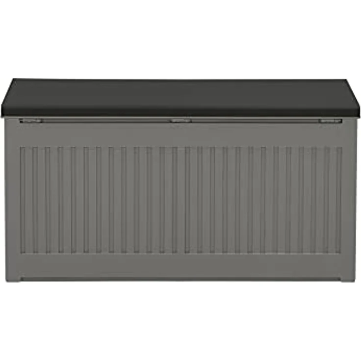 Garden Impressions JERSEY Auflagenbox Kissenbox Aufbewahrungsbox grau 270L – Bild 3