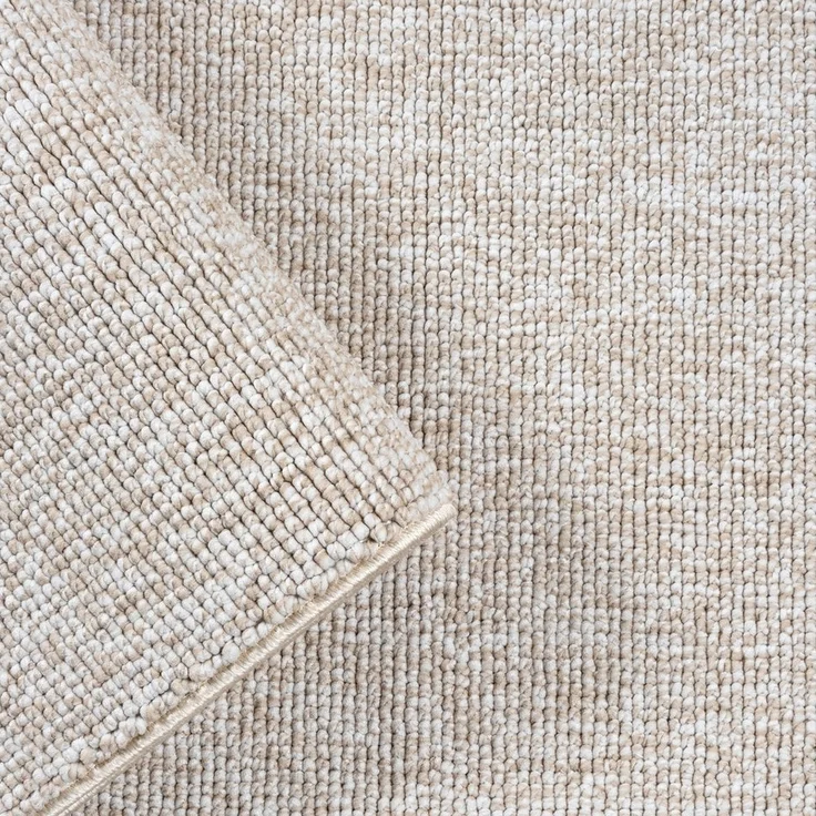 Sanat Teppich Lora Plus, auch als Läufer, rechteckig, Höhe: 5 mm, Kurzflor, uni, gekettelt, Wohnzimmer, Kinderzimmer – Bild 2