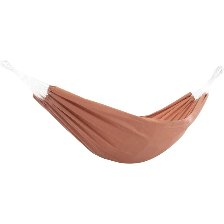 Vivere BZSUN13 Brasilianische Sunbrella®-Doppelhängematte, Coral, mehrfarbig
