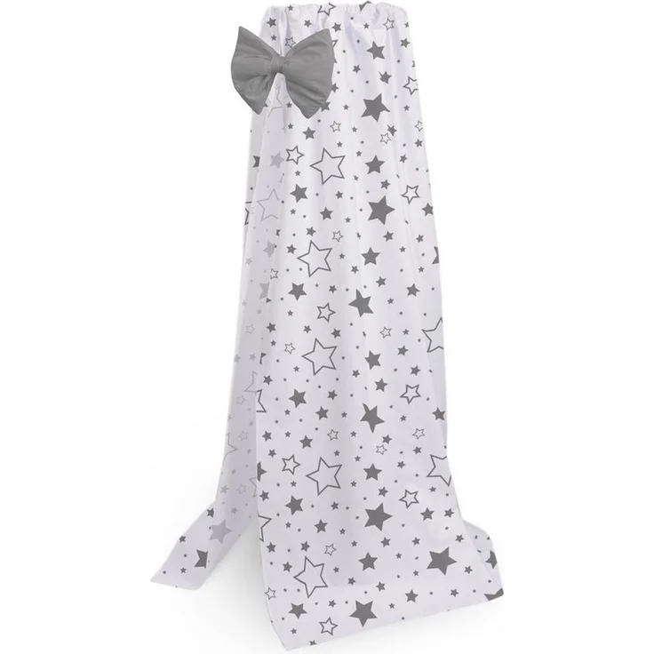 Amilian Betthimmel (Himmel für Babybett, Stubenwagen, Babywiege), Chiffon- oder Vollstoffhimmel – Bild 1