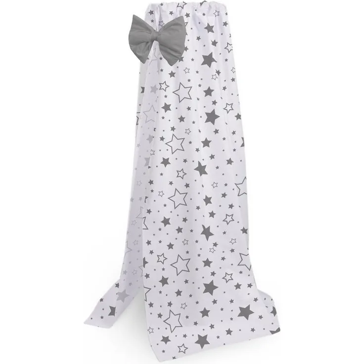 Amilian Betthimmel (Himmel für Babybett, Stubenwagen, Babywiege), Chiffon- oder Vollstoffhimmel