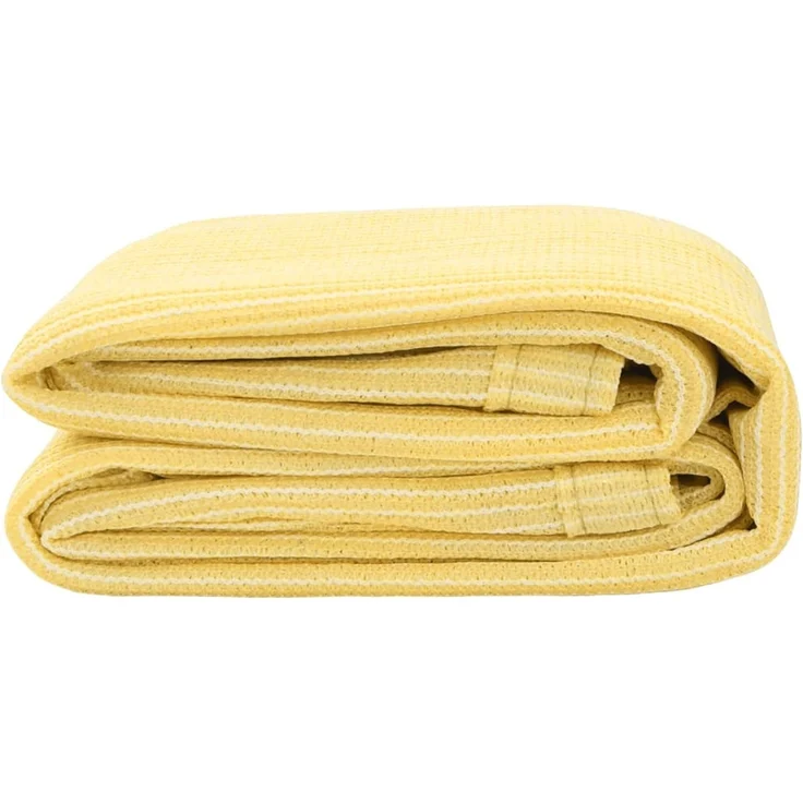 vidaXL Zeltteppich Beige 400x800 cm HDPE 310775 – Bild 3