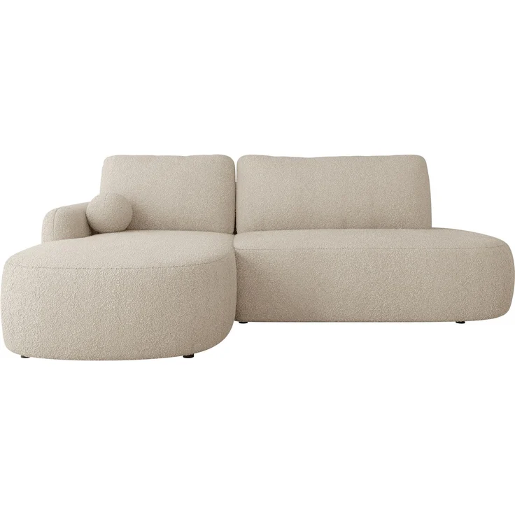 Mirjan24 Ecksofa Loridu O (Farbe: Baloo 2074, Seite: Links), 90 x 174 x 274 cm – Bild 1