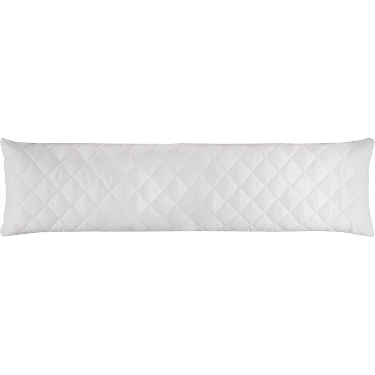 Seitenschläferkissen 40x140 cm (1100 g Füllung) - prall gefülltes Hochwertiges Stillkissen mit abnehmbaren Bezug ( Hellorange ) - Seitenschläfer Körperkissen – Bild 4