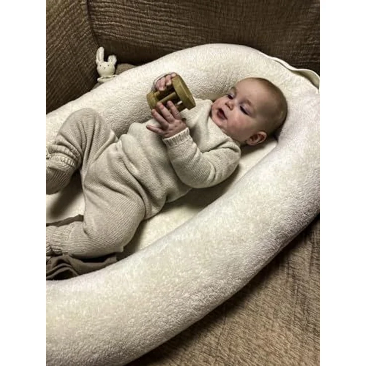 Koeka Babynestchen - Malmo Pebble Weiß off white – Bild 5
