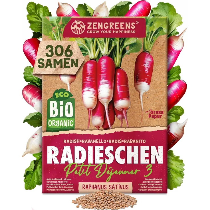 ZenGreens® - Bio Kräuter- & Gemüsesamen im 100er Set - 100 Kräuter- & Gemüse Samen für den einfachen Anbau im Garten, Balkon oder Hochbeet - Pflanzensamen - Saatgut – Bild 73