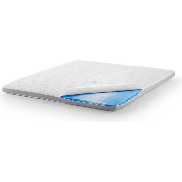 KAWOLA Topper SOLO Sence-ice, Gel-Schaum 180x200cm, klimaregulierend, waschbar bei 60°C