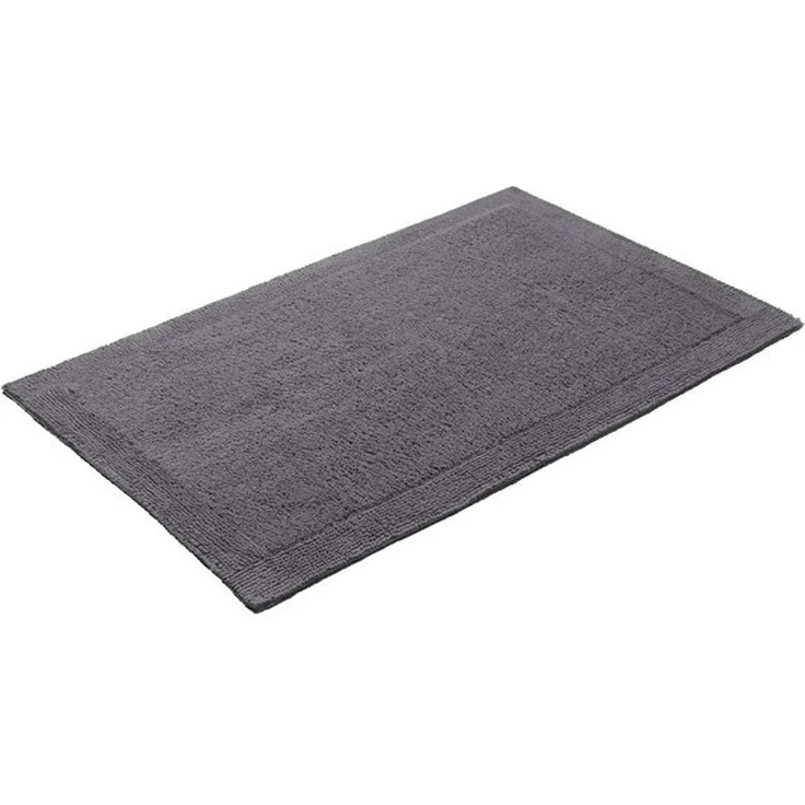 OTTO home Badematte Kapra, Badvorleger, Badezimmer Teppich, Höhe 14 mm, beidseitig nutzbar, fußbodenheizungsgeeignet, strapazierfähig, Baumwolle, rechteckig, mit Bordüre, Badteppich, Badematte, Baumwolle – Bild 4