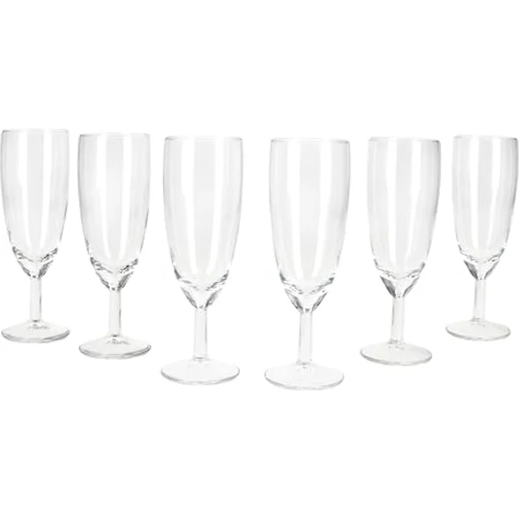 MamboCat Sektglas 6er Set Royal Sektgläser 140ml Champagner-Glas klare Prosecco Party, Glas – Bild 2