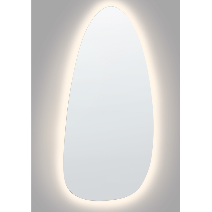 LED-Badezimmer-Spiegel ROYER 60 cm 130 cm Silber – Bild 5