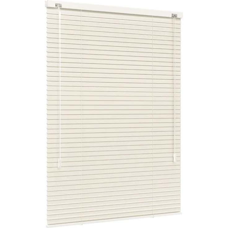 jalousiescout Jalousie LightLess Aluminium-Jalousie, 25 mm, 40 x 130 cm, beige matt, ohne Bohren, geklemmt oder verschaubt, Aluminium, vollverdunkelnd, Feuchtraumgeeignet – Bild 1