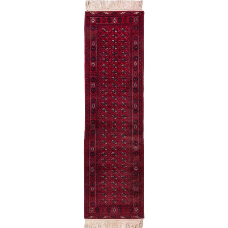 Läufer Afghan - Buchara - 294 x 84 cm - rot – Bild 1
