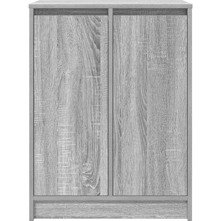 vidaXL Schuhschrank Grau Sonoma 57x34x76 cm Holzwerkstoff 861873 – Bild 6