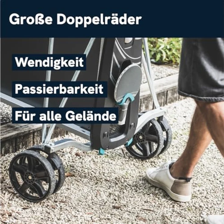 Cornilleau Outdoor Tischtennisplatte 100X, wetterfeste Klapptischplatte mit Push'n'Lock Mechanismus, schwarz – Bild 7