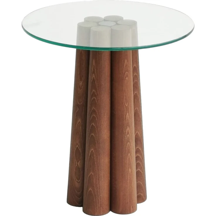 Skye Decor 'Pianeta' Couchtisch, Walnuss, 45 x 50 x 50 cm – Bild 7