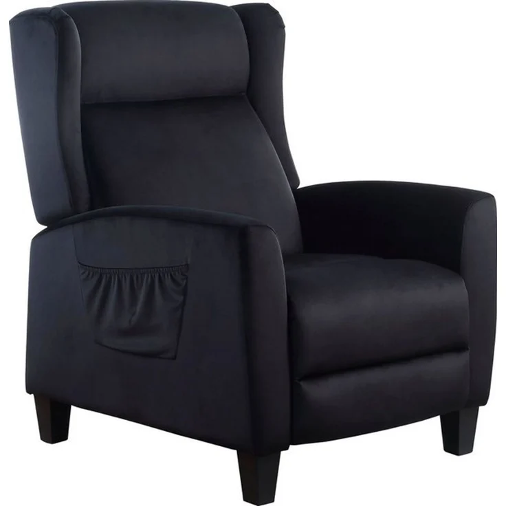 ATLANTIC home collection TV-Sessel Timo, klassischer Ohrensessel mit Relaxfunktion und praktischer Seitentasche – Bild 4