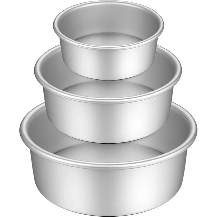 Gesentur Kuchenform Rund Eloxiertes Aluminium Antihaft 3 Größen – Bild 1