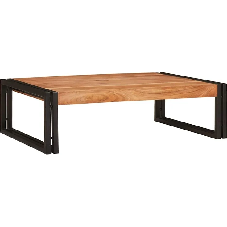 vidaXL Badregal mit Regal Braun 80 x 50 x 23 cm Massivholz Akazie 4102758 – Bild 2