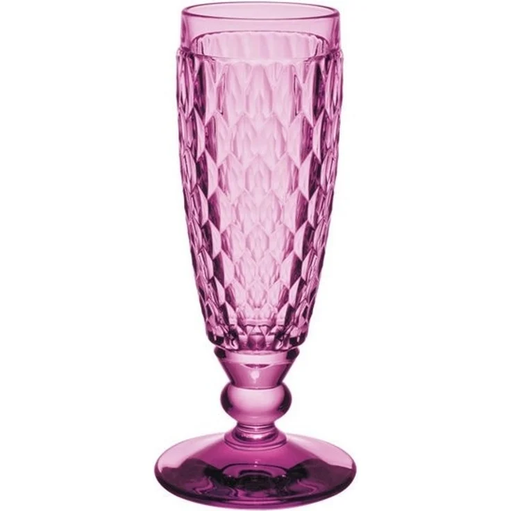 Villeroy & Boch Boston Coloured Sektglas 145 ml Berry – Bild 1