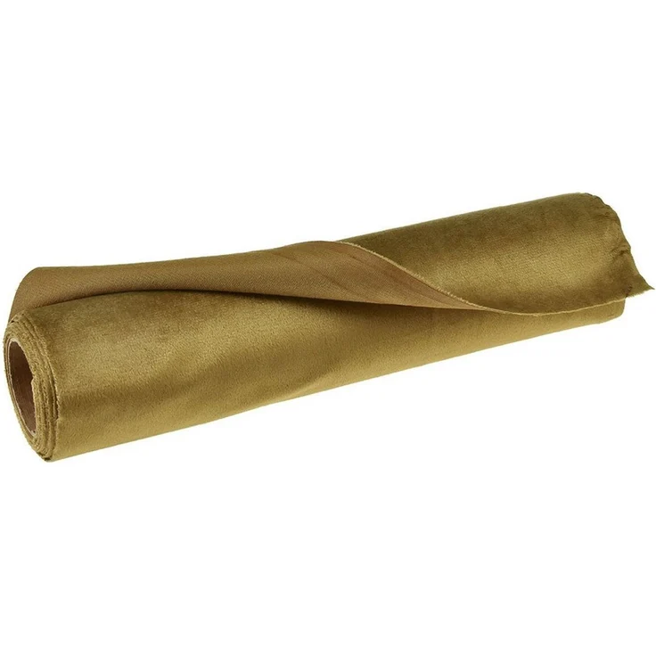 Florists Products Tischläufer Tischläufer Samt Goldbraun 28x270cm Tischdeko Hochzeit – Bild 2