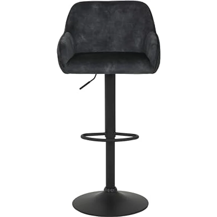 Hela Tische Barhocker Dollie, Anthrazit, 360° drehbar verstellbar mit Lift, – Bild 4