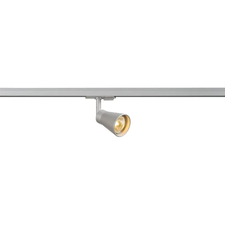 SLV No. 144204 AVO Spot silbergrau GU10 inklusive 1-Phasen-Adapter